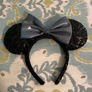 Disney Parks Ears Minnie Mickey Blue